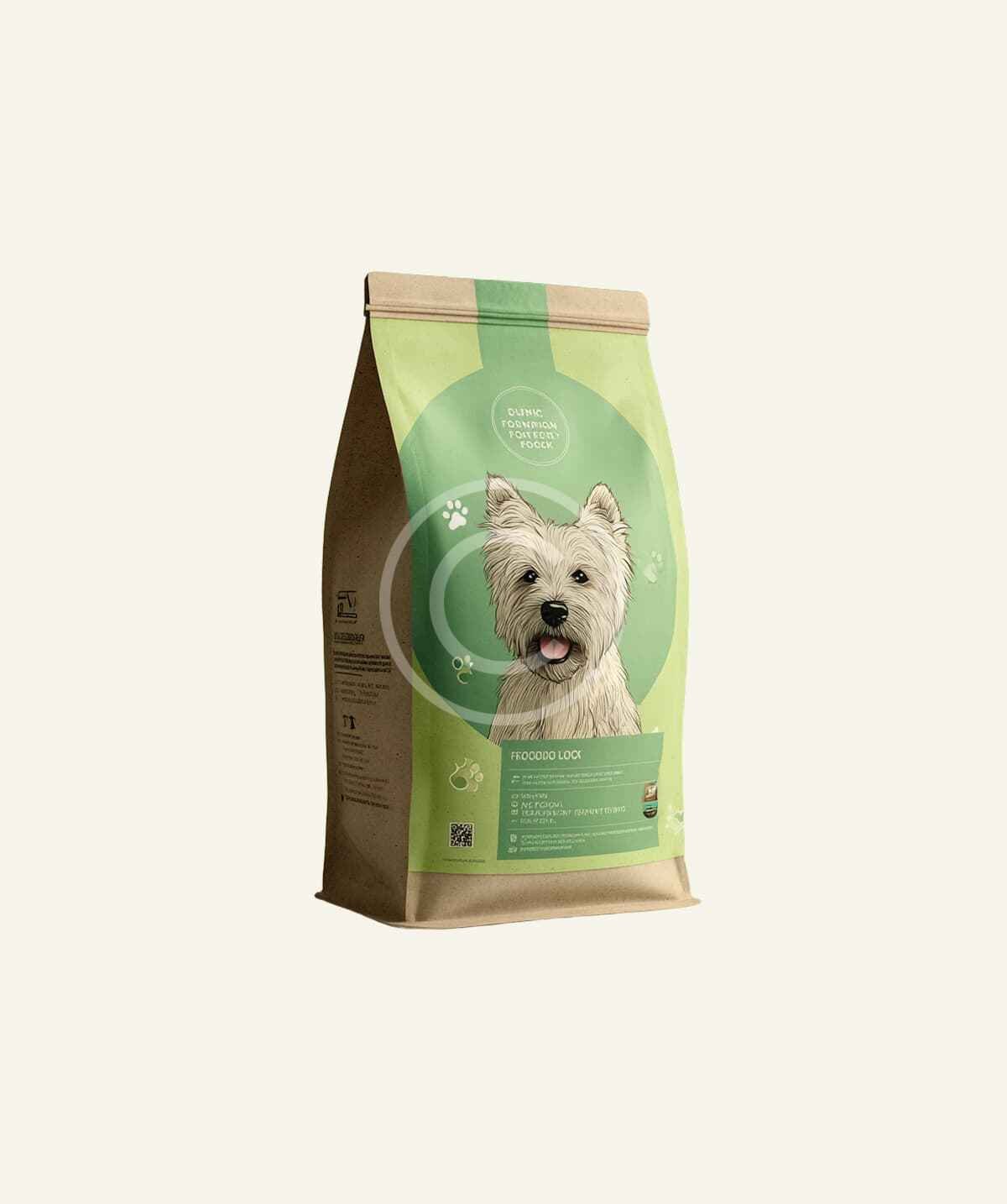 Organic lamb dry dog food