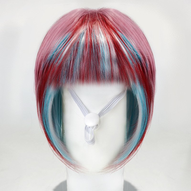 Pet cat long wig cat dog universal colorful long hair party outfit - Image 6