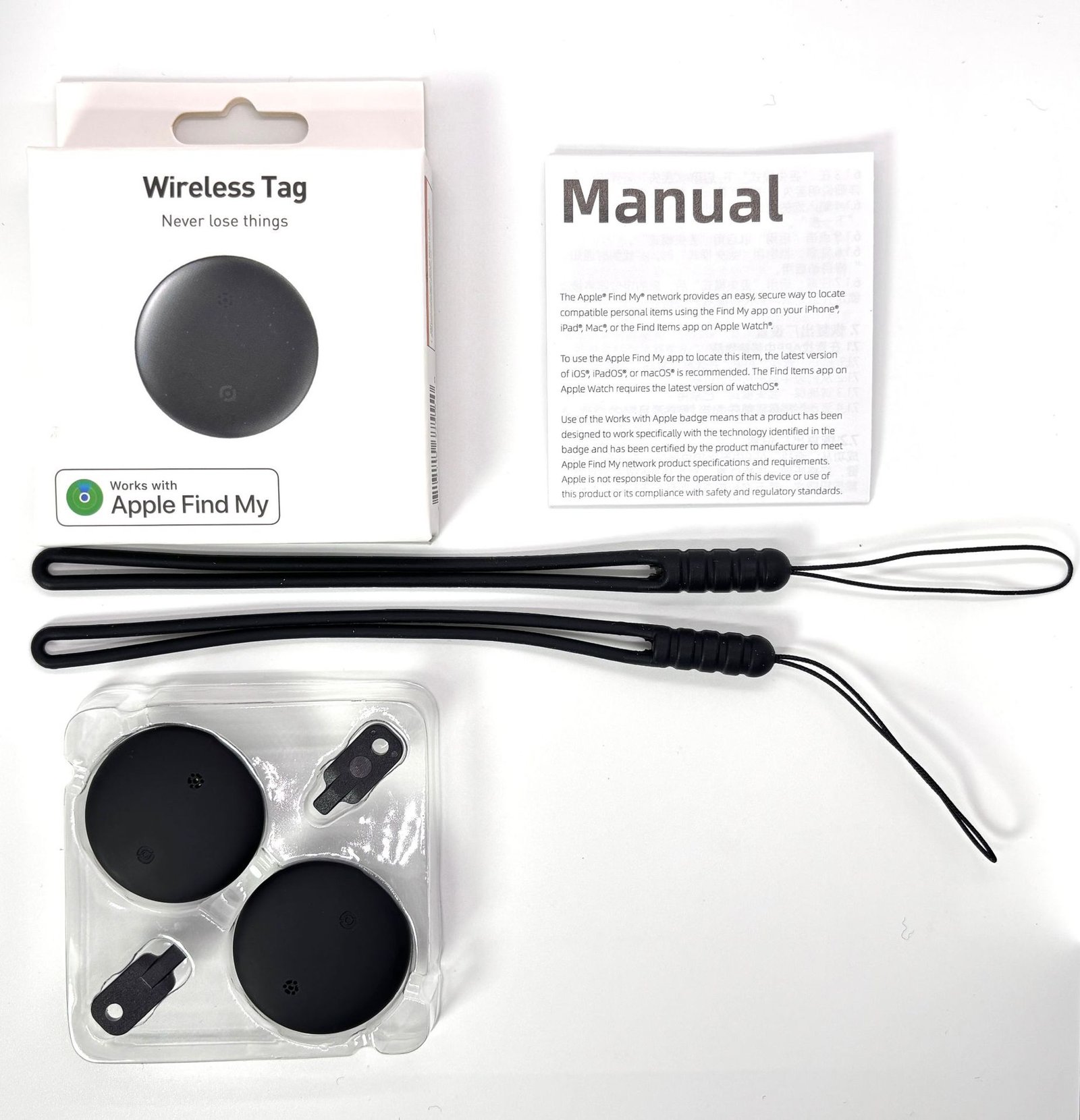 Waterproof Anti-Lost Tracker Compatible with Find My for Pet Locator, Alternative to Airtag - Image 7