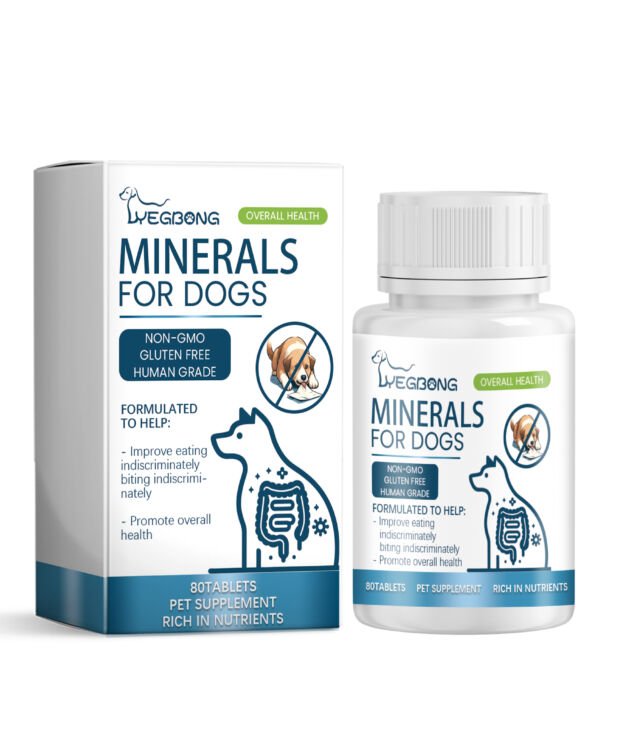 Yegbong Minerals For Dogs, Support Nerves And Promote Overall Health With Calcium And Magnesium Supplements
