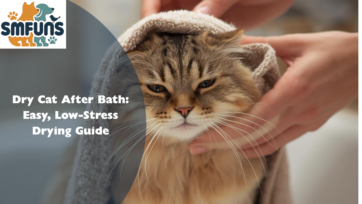 Dry Cat After Bath