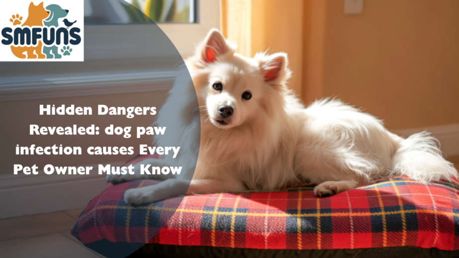 dog paw infection causes