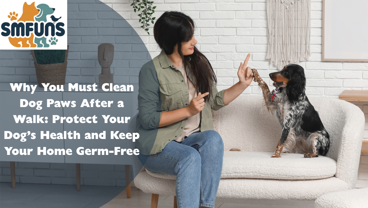 Clean Dog Paws After a Walk