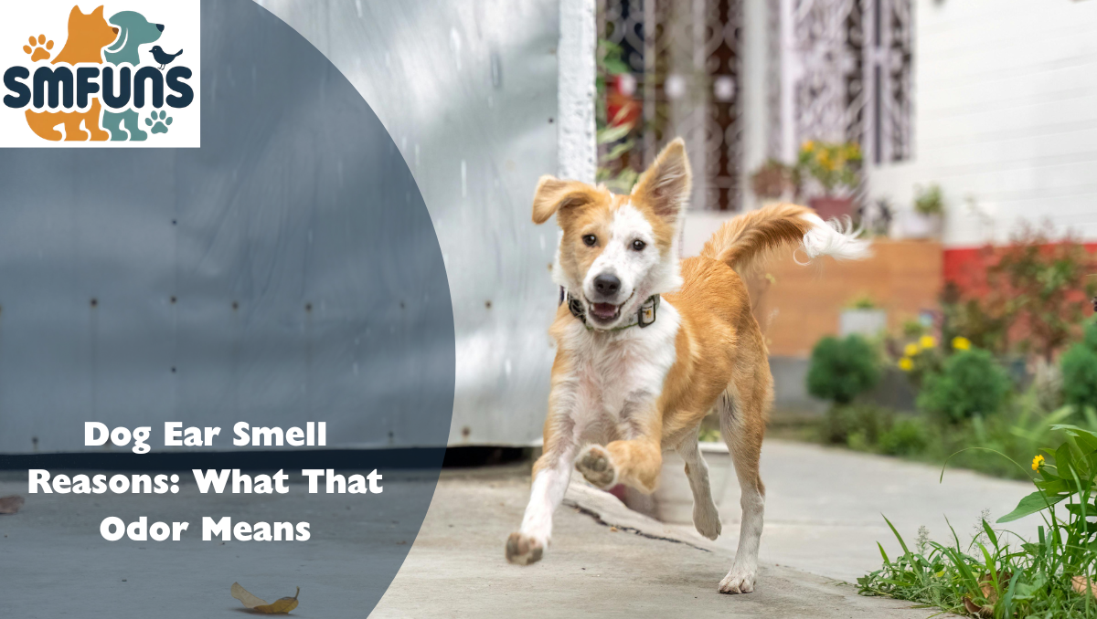 dog ear smell